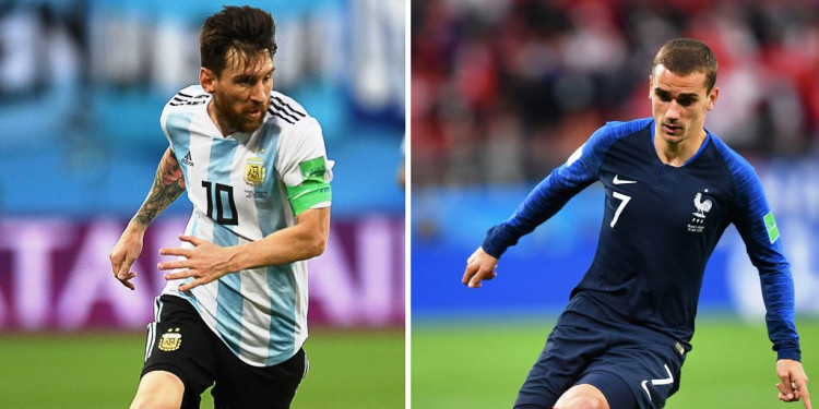 Para Francia, Argentina es el rival más apetecible