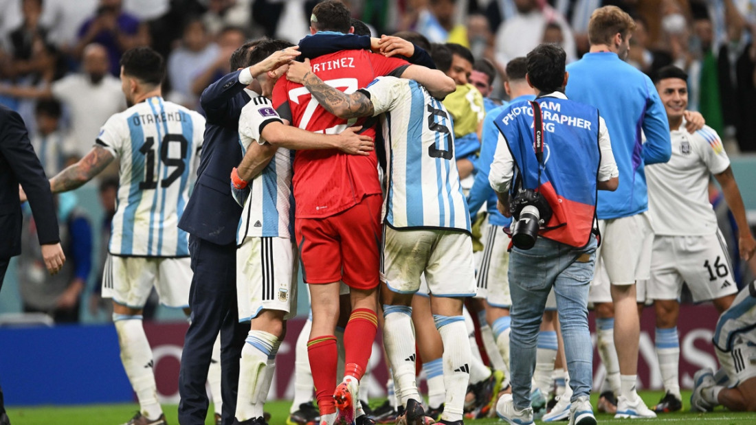 Argentina en semifinales: los penales trajeron el desahogo  y ahora se viene Croacia