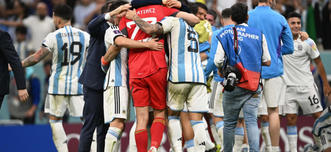 Argentina en semifinales: los penales trajeron el desahogo  y ahora se viene Croacia
