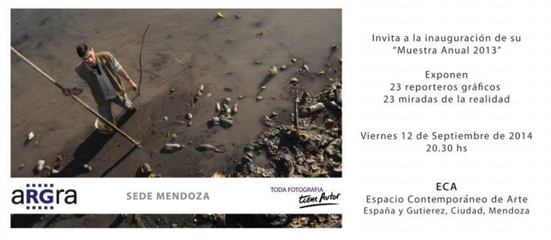 Hoy inauguran la exposición anual de los reporteros gráficos de Mendoza.