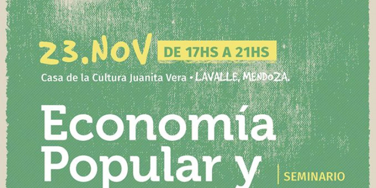 Seminario de Economía Social y Soberanía Alimentaria en Lavalle