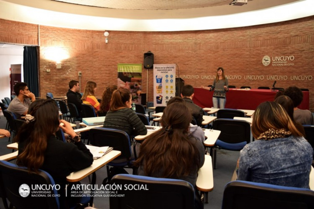 La UNCUYO promueve "Dale la vuelta a tus residuos"