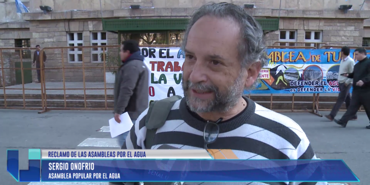 "Asamblea por el agua": manifestaron su desacuerdo con políticas mineras del gobierno