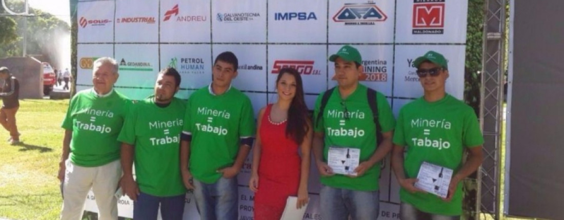 La minería tuvo su stand en Vendimia