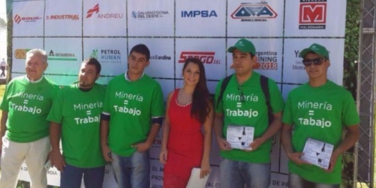 La minería tuvo su stand en Vendimia