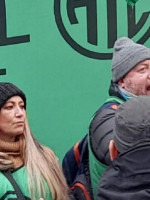 Roberto Macho, titular de ATE en Mendoza, fue detenido por reiterados cortes de calles