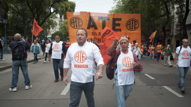imagen ATE acentúa la protesta