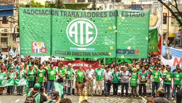 imagen ATE Mendoza hará un abrazo simbólico al Ministerio de Trabajo