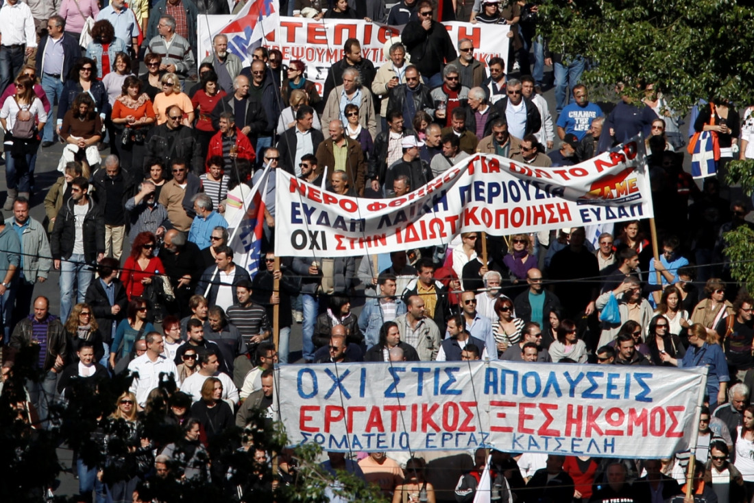 Grecia: paro general contra el recorte de las pensiones