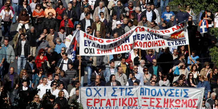 Grecia: paro general contra el recorte de las pensiones