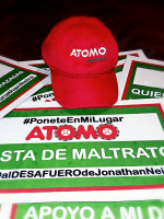 Jonathan Neira en defensa de los derechos de los trabajadores