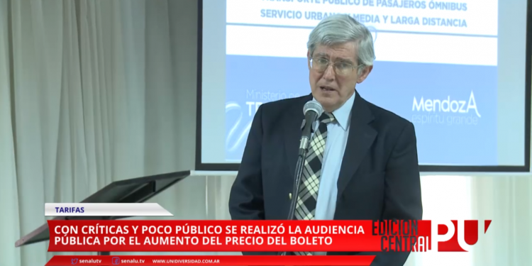 Audiencia pública por aumento del boleto de transporte