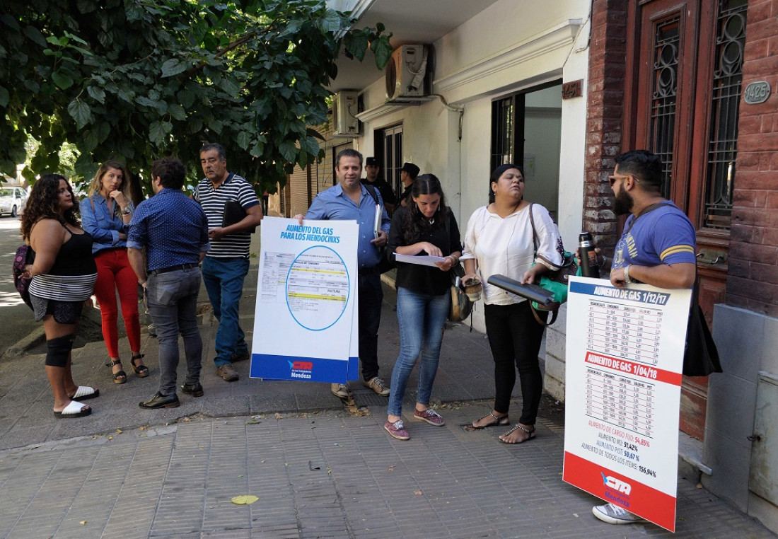 Rechazo al incremento del gas en Mendoza