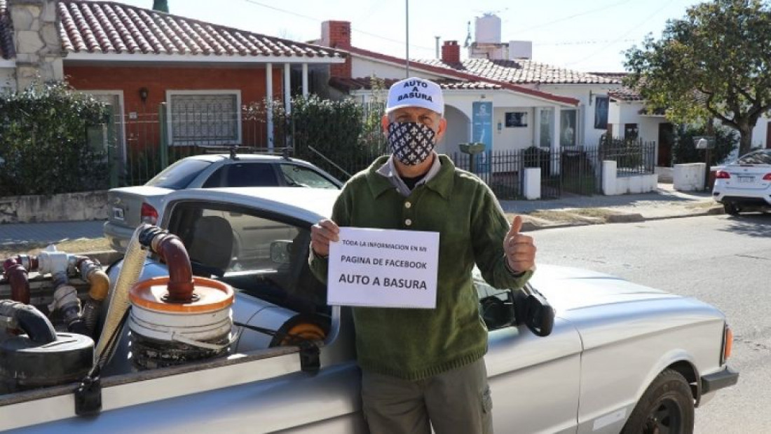 El auto que arranca y anda con basura es un invento argentino