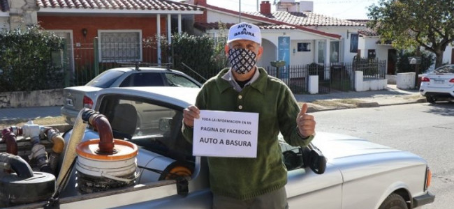 El auto que arranca y anda con basura es un invento argentino