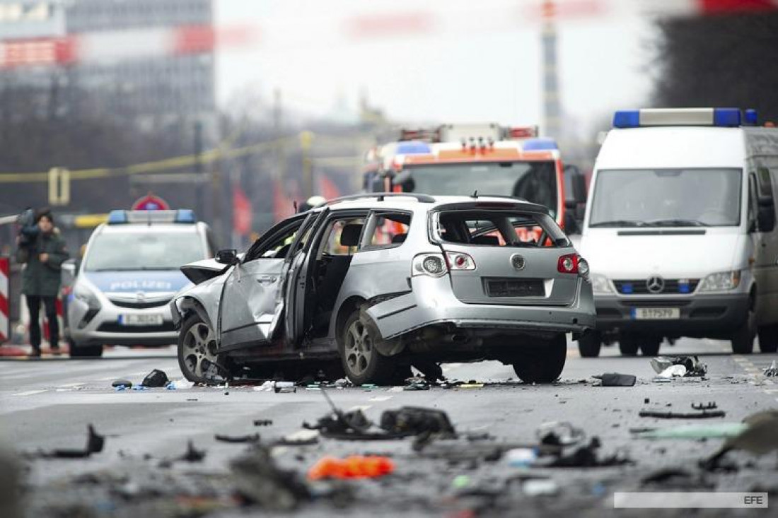 Explotó un auto-bomba en Berlín