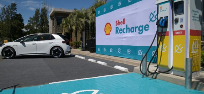 Shell presentó su primer surtidor de carga eléctrica en el país