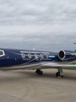 "Aeronave recuperada de la corrupción", así plotearon el avión de Lázaro Báez