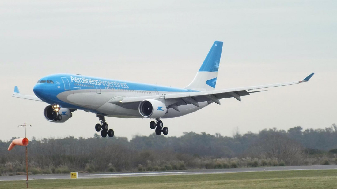 Aerolíneas suspendió su vuelo de este sábado a Caracas