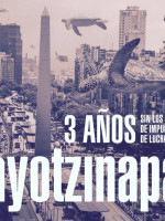Convocan a un acto a 3 años de las desapariciones forzadas en Ayotzinapa