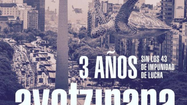 imagen Convocan a un acto a 3 años de las desapariciones forzadas en Ayotzinapa