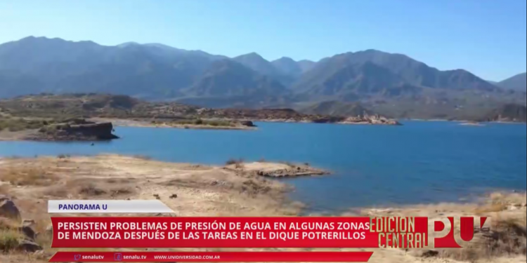 Se normaliza la baja presión de agua en Mendoza