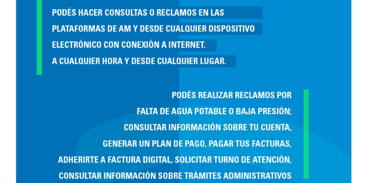 Audiencia por la tarifa del agua: Aysam solicitó aumentar un 162%