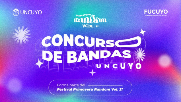 imagen Primavera Random Vol. 2: lanzan concurso para que tu banda esté en el festival