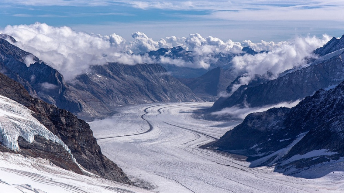 Los glaciares suizos se derritieron en los últimos dos años tanto como entre 1960 y 1990