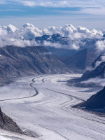 Los glaciares suizos se derritieron en los últimos dos años tanto como entre 1960 y 1990
