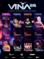 Paulo Londra, Milo J y Ke Personajes dirán presente en Viña 2026