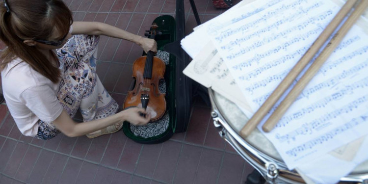 Músicos de la Filarmónica volvieron a reclamar