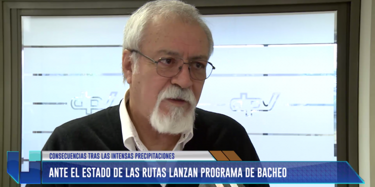 Tras las lluvias, Vialidad invertirá entre 4 y 5 millones de pesos en bachear