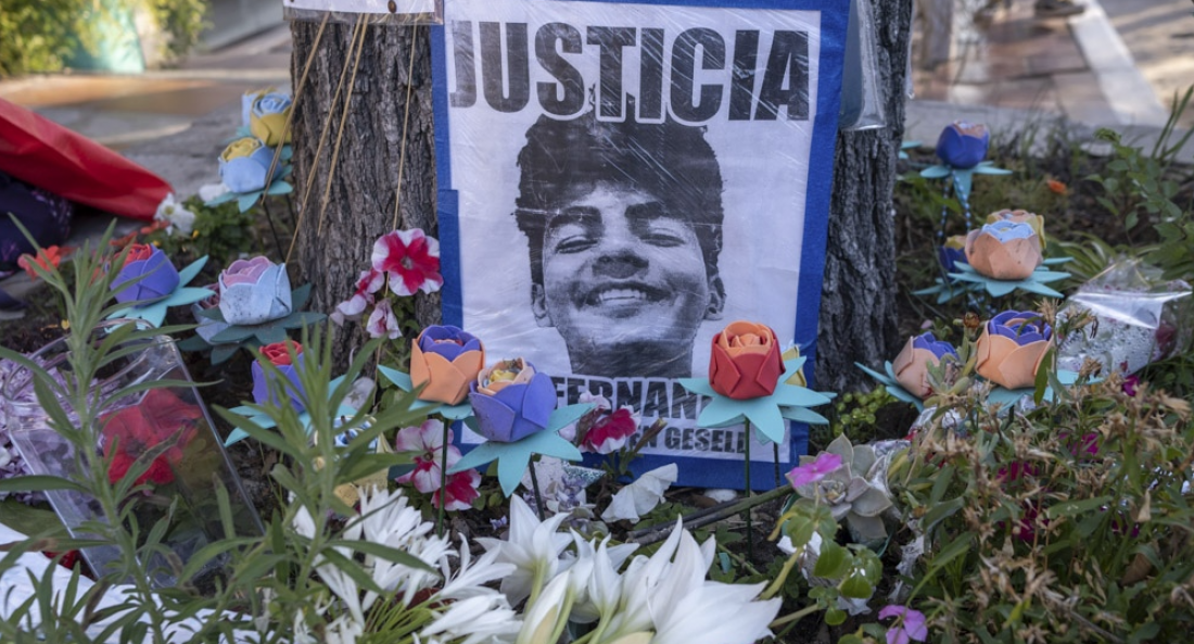 A tres años del crimen de Fernando, sus padres encabezaron el homenaje en Dolores 