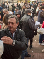 "Bananazo" en Plaza de Mayo en contra de las importaciones