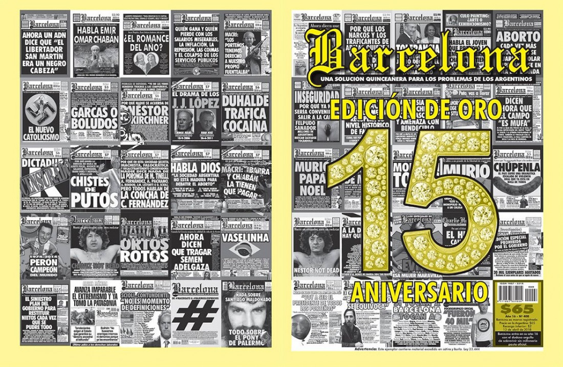 Revista Barcelona y sus 15 años satirizando el periodismo