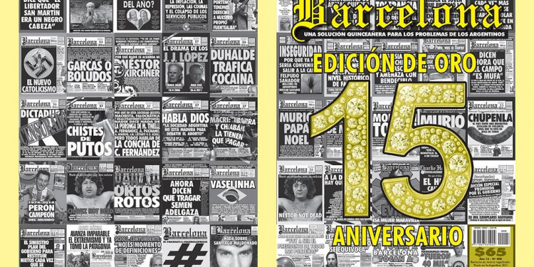 Revista Barcelona y sus 15 años satirizando el periodismo
