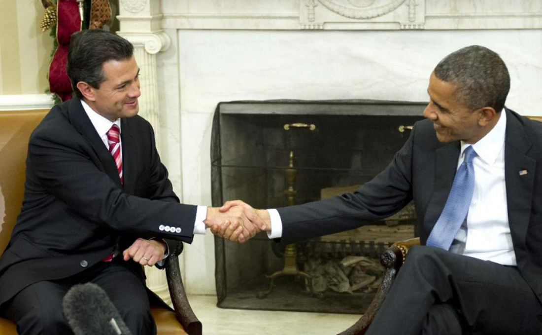 Veinticuatro horas en México, mientras Peña Nieto visitaba EE.UU.