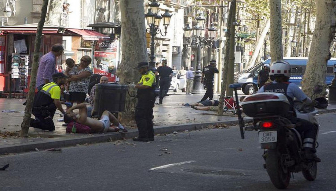 Argentina herida en Barcelona: internada y sin poder regresar al país