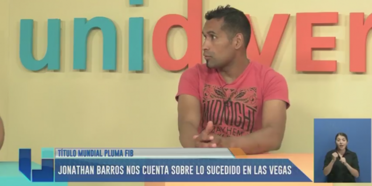 Jonathan Barros nos cuenta sobre lo sucedido en Las Vegas