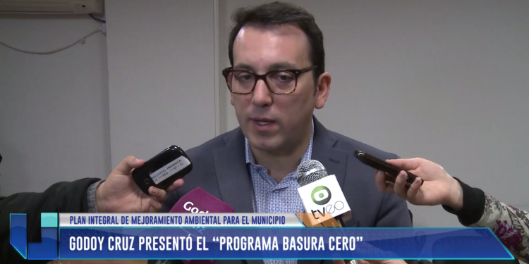 Godoy Cruz presentó el "Programa Basura Cero"