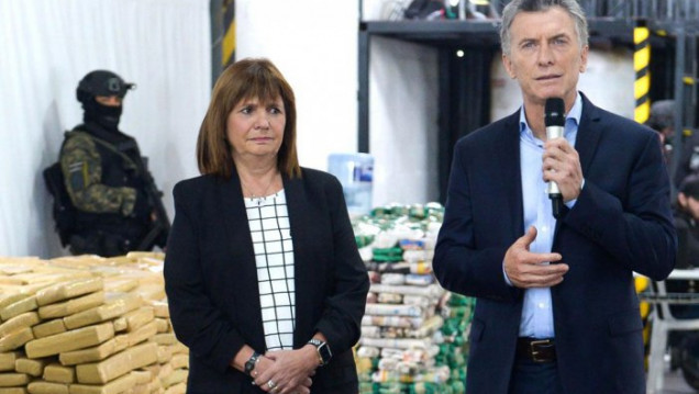 imagen "¡Vos podés estar ahí!", la invitación de Bullrich a una quema de drogas