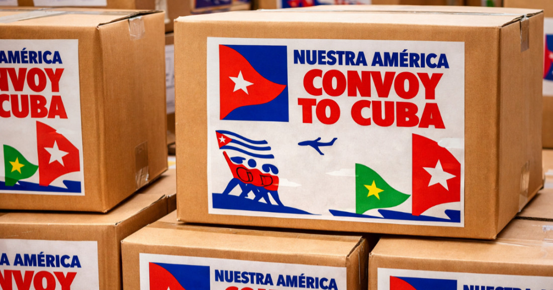 Convoy solidario busca aliviar la crisis en Cuba
