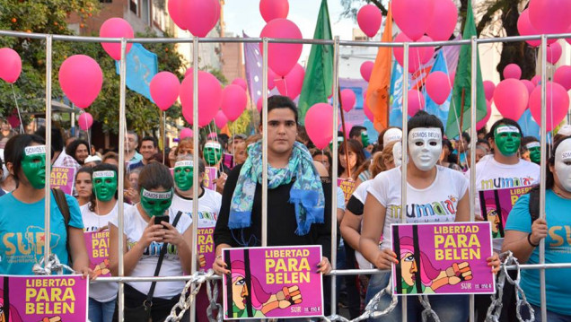 imagen Liberaron a Belén, la joven que estuvo presa dos años por un aborto espontáneo