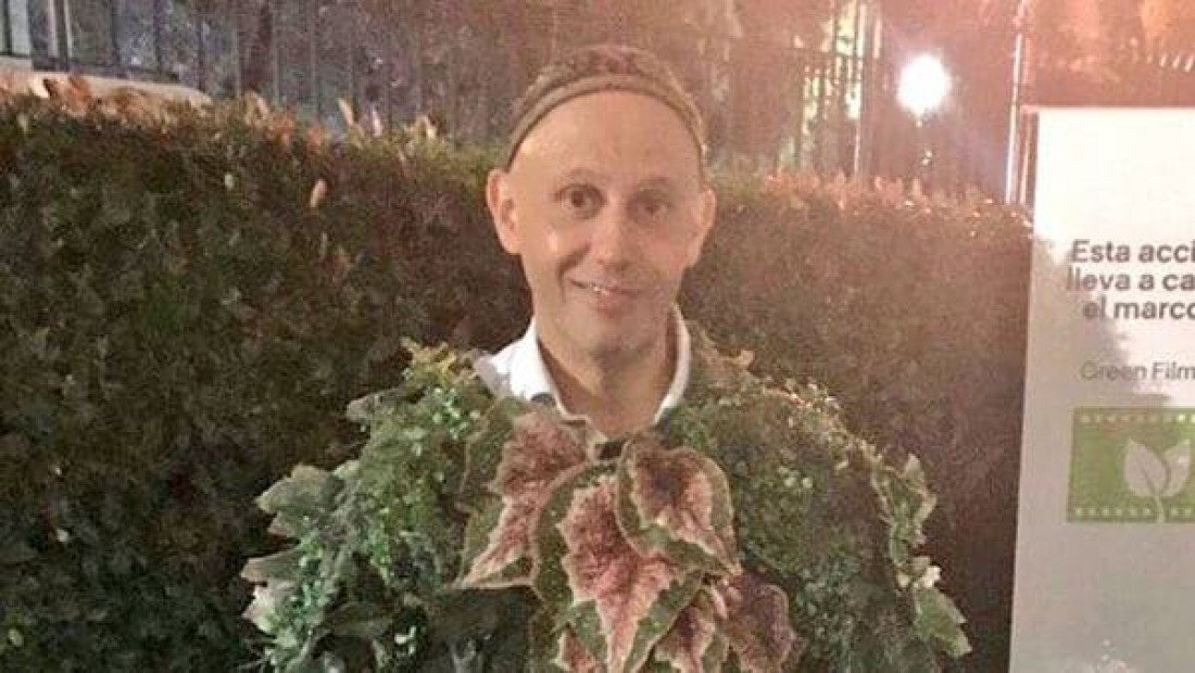 Sergio Bergman se disfrazó de Plantman