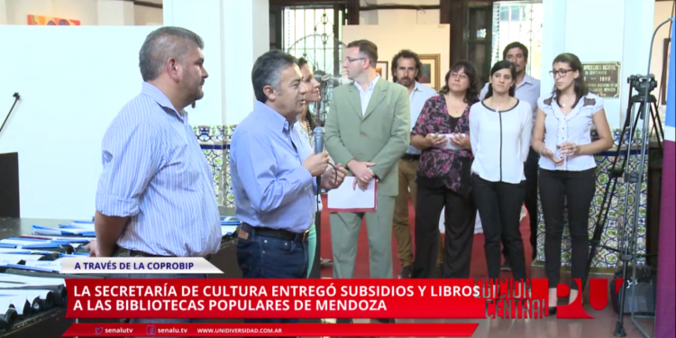 Subsidios a bibliotecas populares en Mendoza