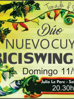 BiciSwing junto al Dúo Nuevo Cuyo, este domingo en el Le Parc