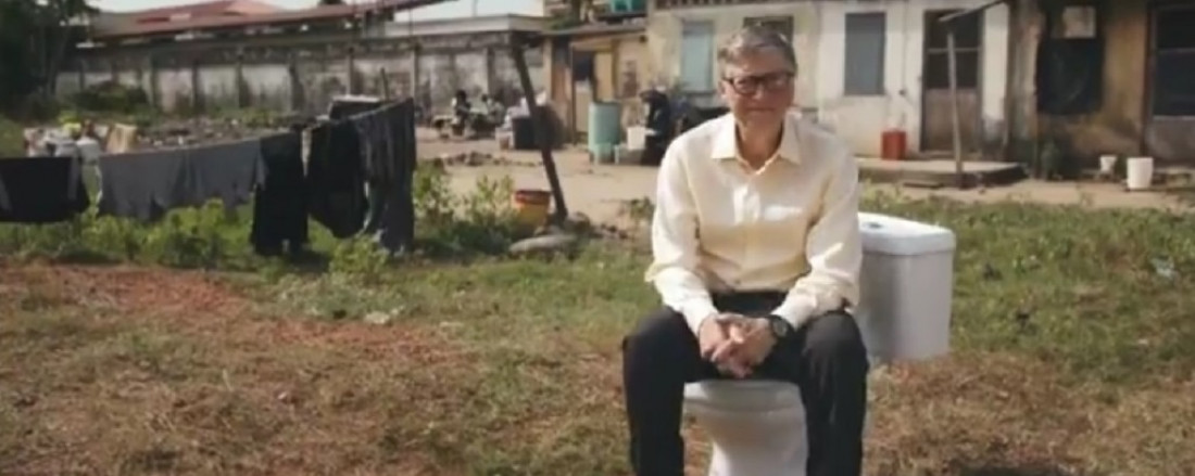 Bill Gates, la filantropía y la reinvención del inodoro
