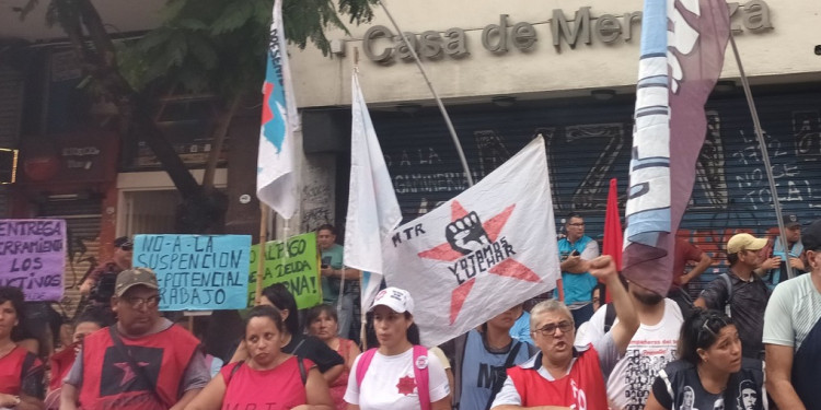 Referente del Polo Obrero vino a Mendoza a reclamar la liberación de dirigentes 