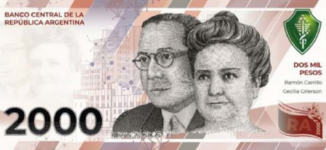 Cecilia Grierson, la primera médica argentina, estará en el billete de 2000